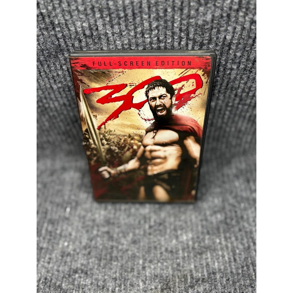 300 DVD Full Screen Edition Gerard Butler Zack Snyder Frank Miller Action Movie